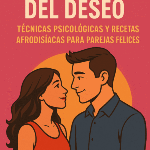 portada del libro el secreto del deseo tecnicas psicologicas y recetas afrodisiacas para parejas felices estilo ilustrado